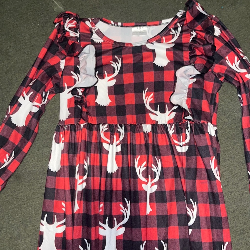 Deer dress little girls